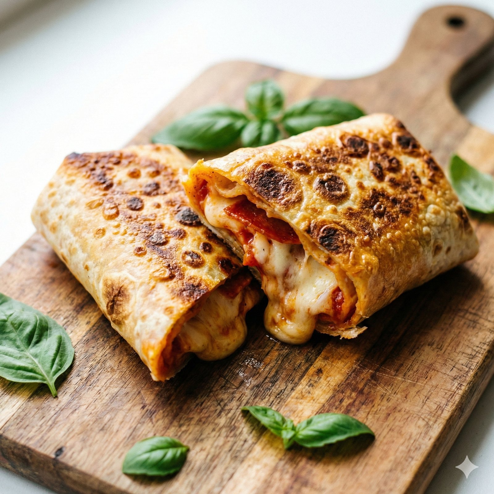 #0031 Air Fryer Pizza Lava Tortilla Wraps