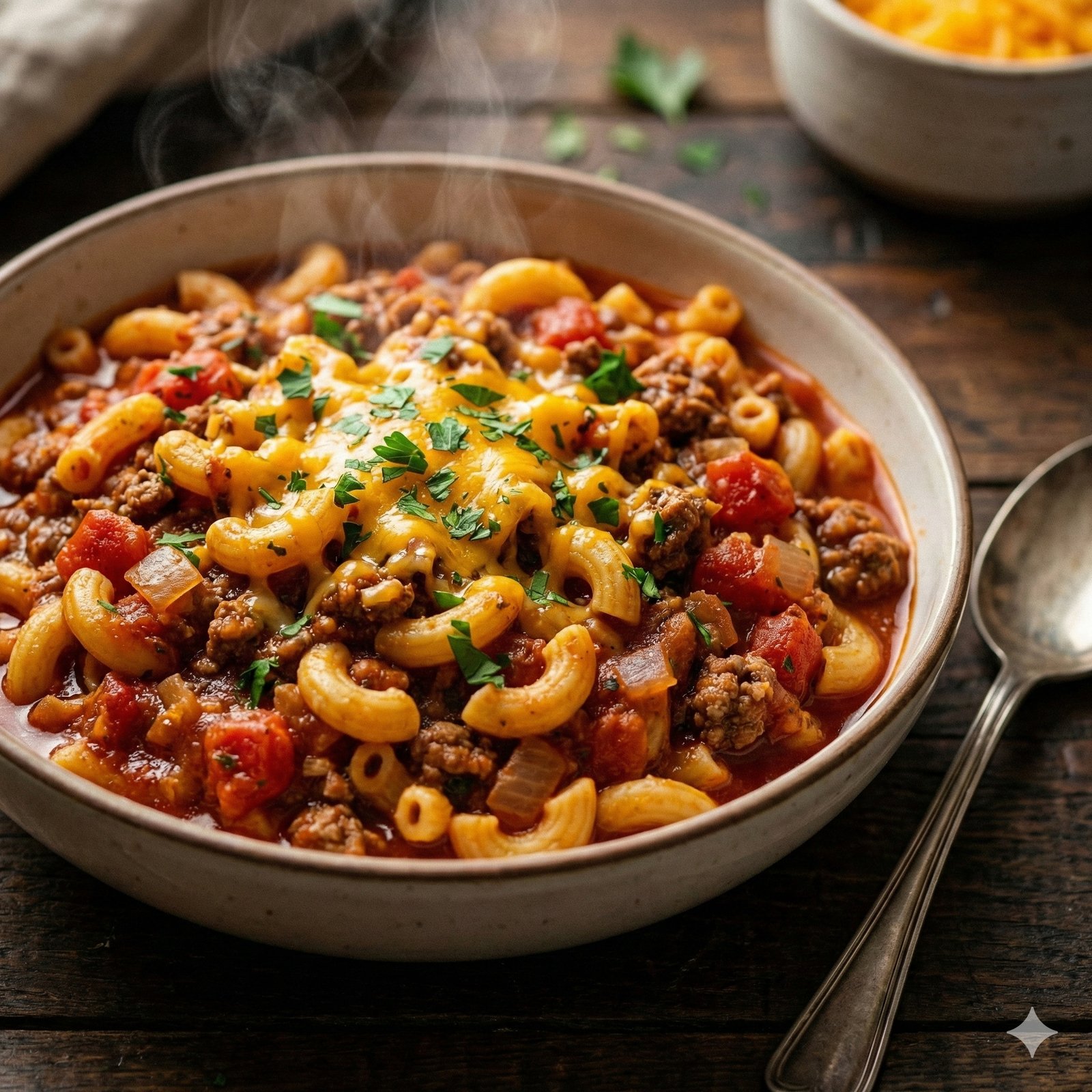 One Pot Beef & Macaroni Goulash