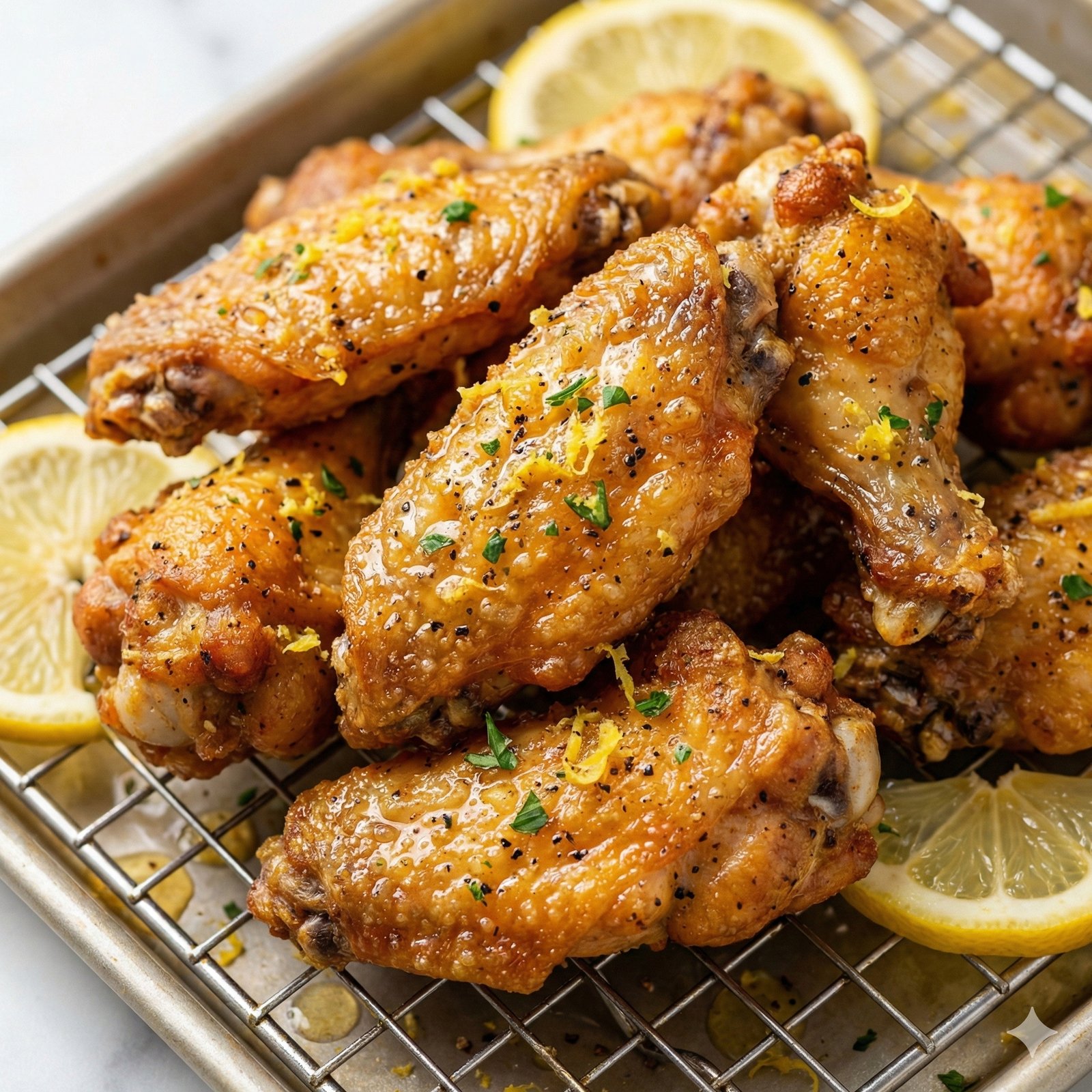 Air Fryer Lemon Pepper Wings
