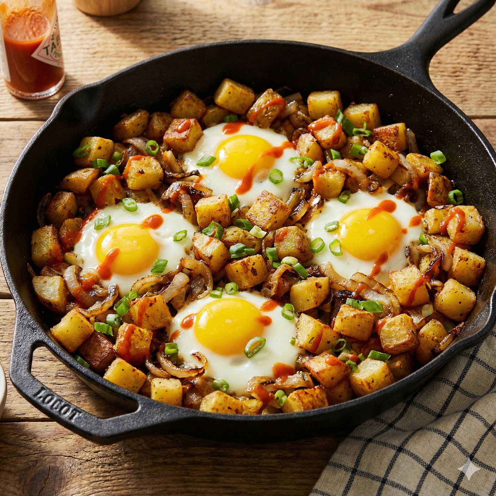 Budget Friendly Egg & Potato Hash
