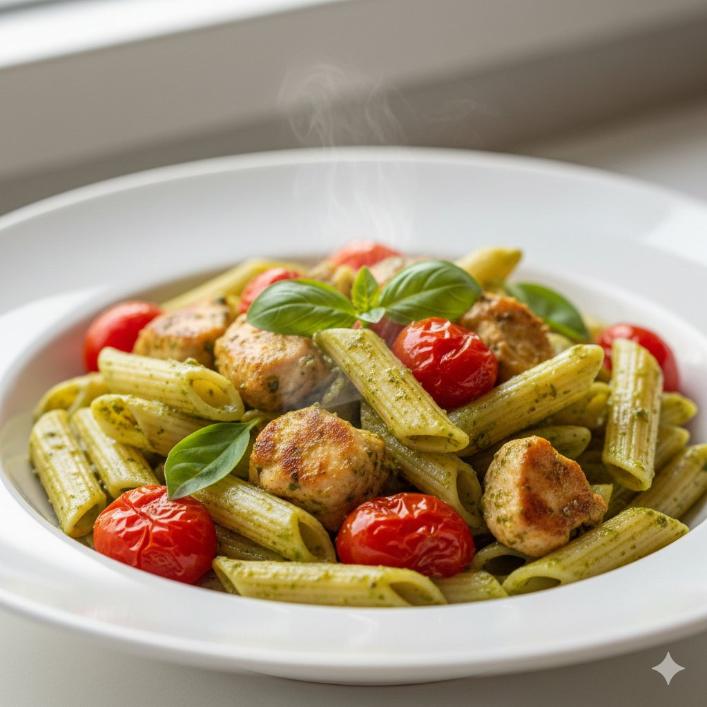 0065 Pesto Chicken Roasted Tomato Pasta