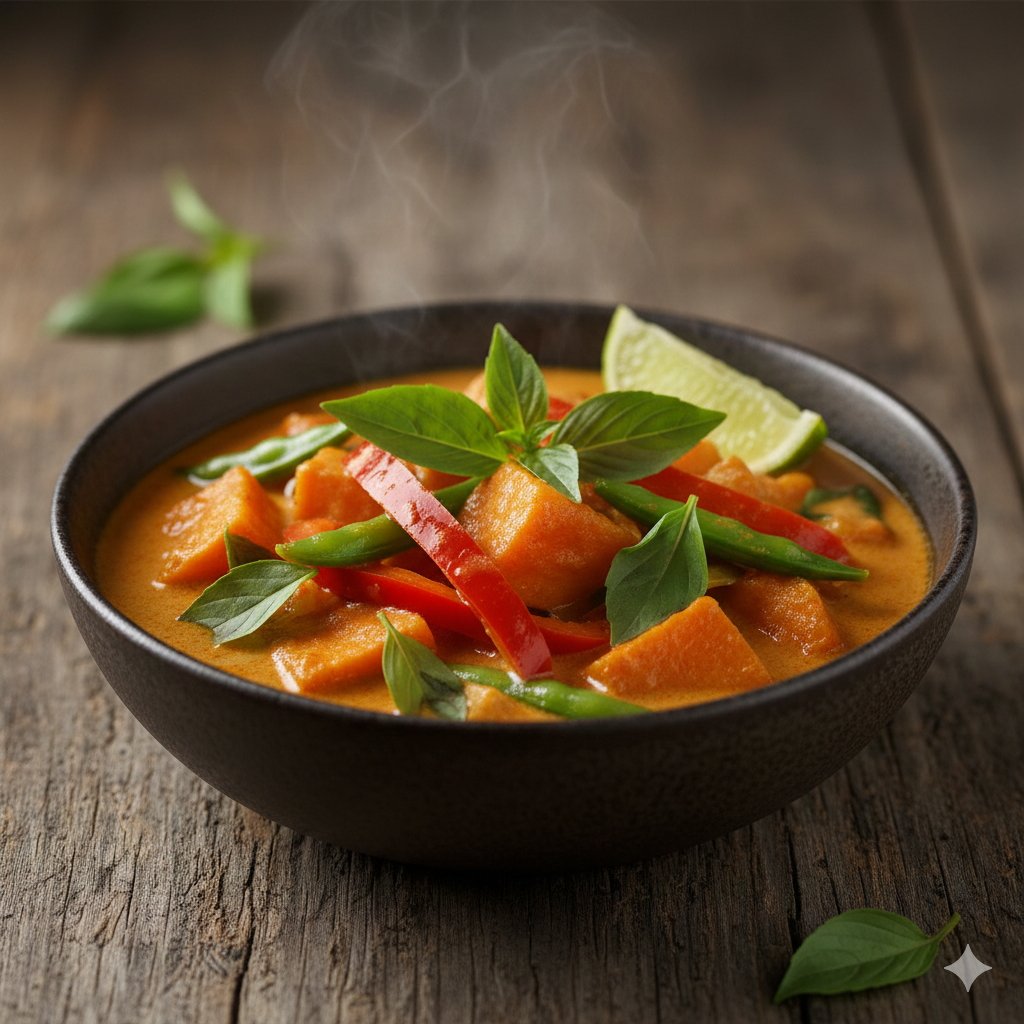 0067 Thai Red Curry with Sweet Potato