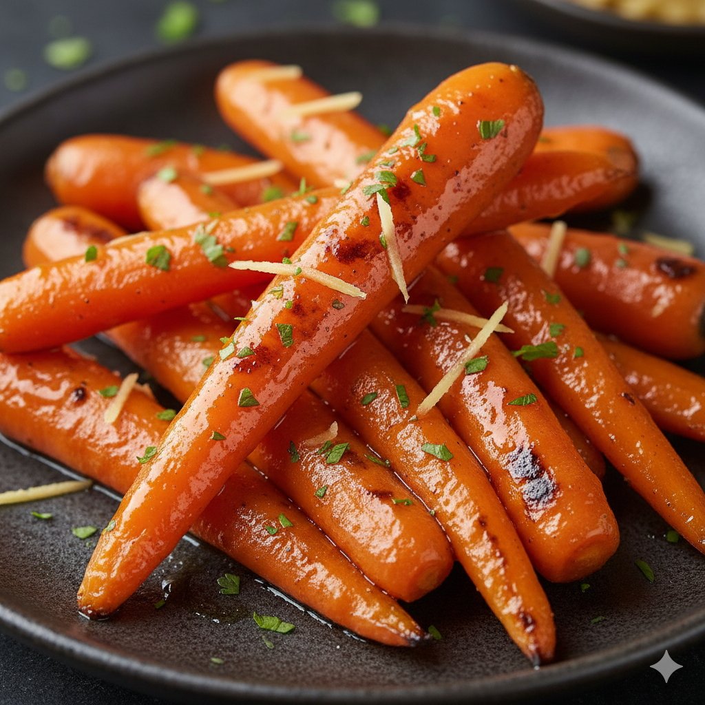 0069 Honey Ginger Glazed Carrots