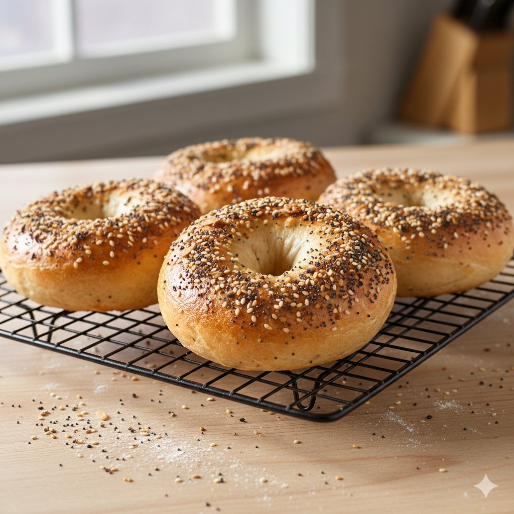 0101 2 Ingredient Dough Bagels