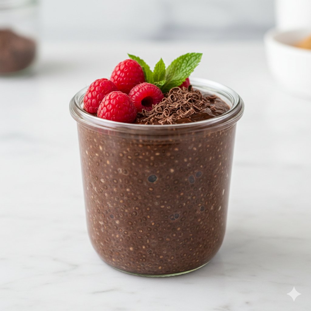 0109 Chia Seed Chocolate Pudding
