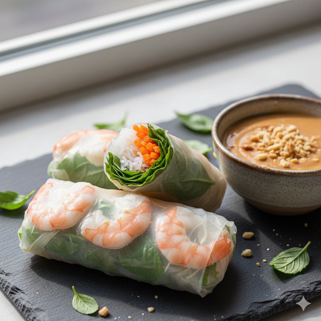 0121 Vietnamese Fresh Spring Rolls