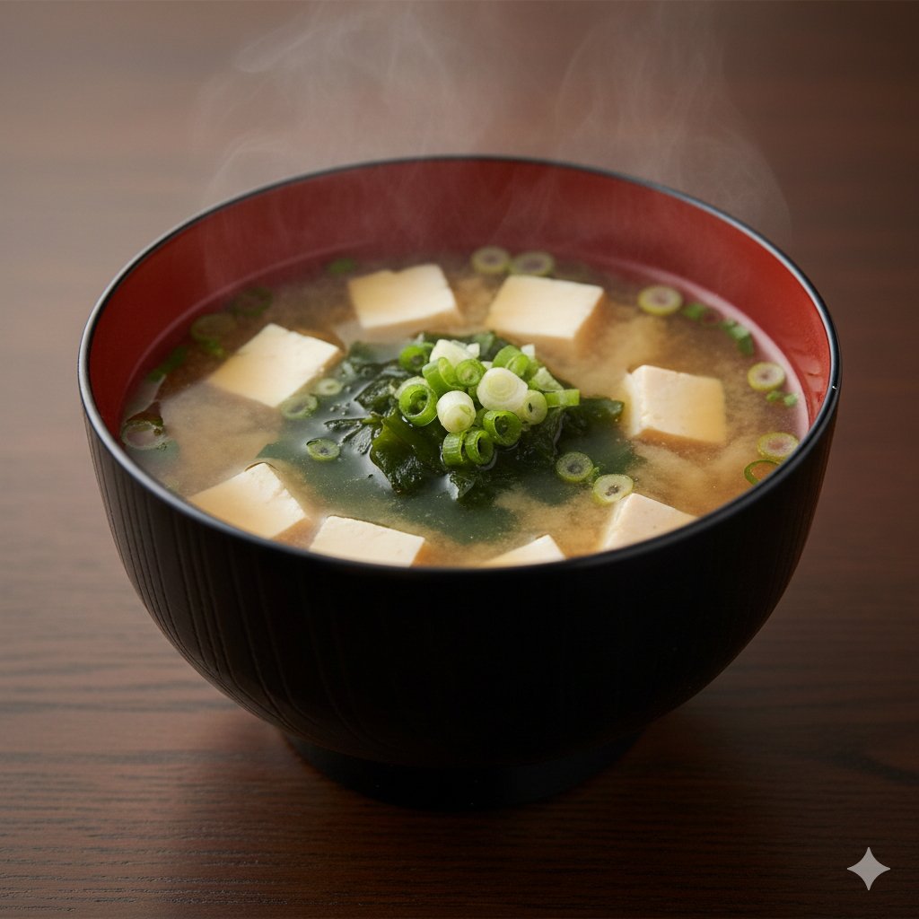 0122 Japanese Miso Soup with Tofu