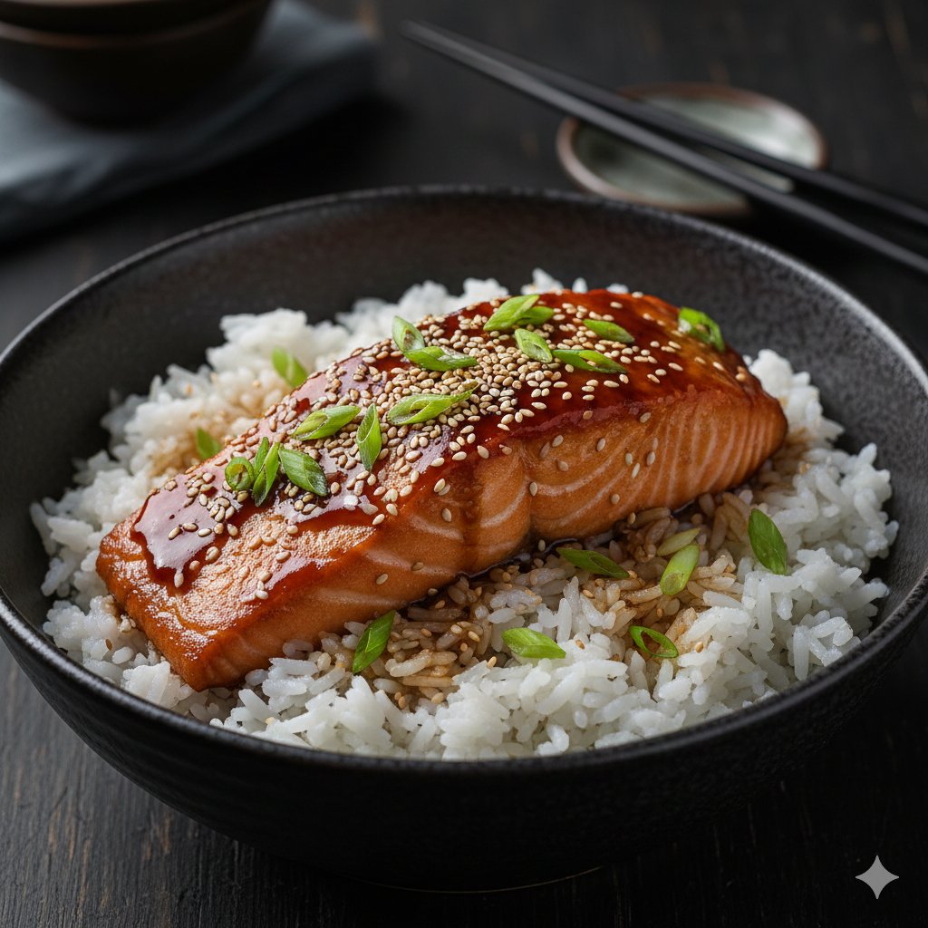 0140 Japanese Teriyaki Salmon