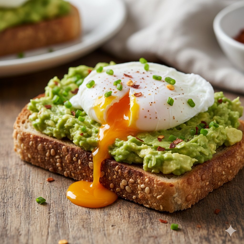0147 Avocado Poached Egg Toast