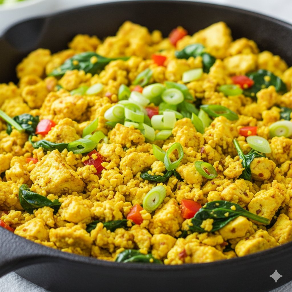 0153 Tofu Scramble with Turmeric