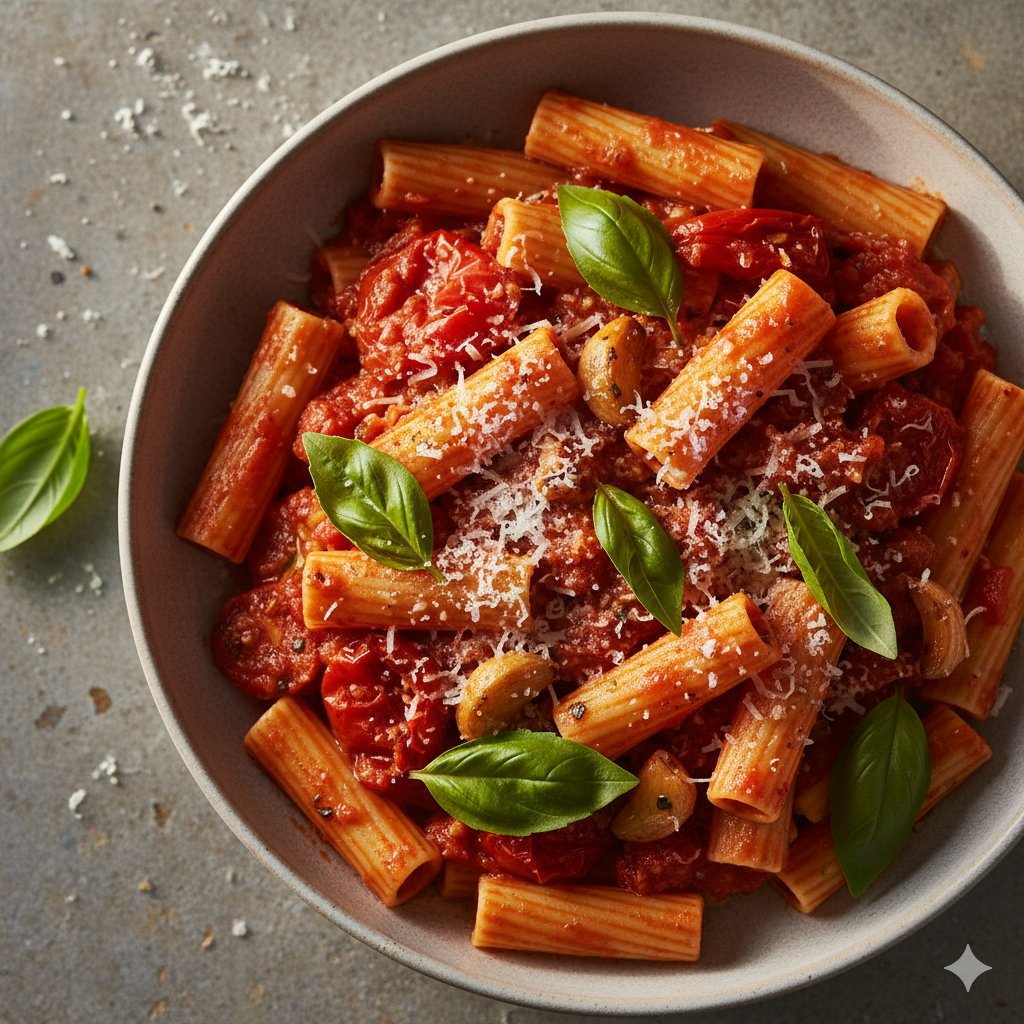 0165 Roasted Tomato Garlic Pasta