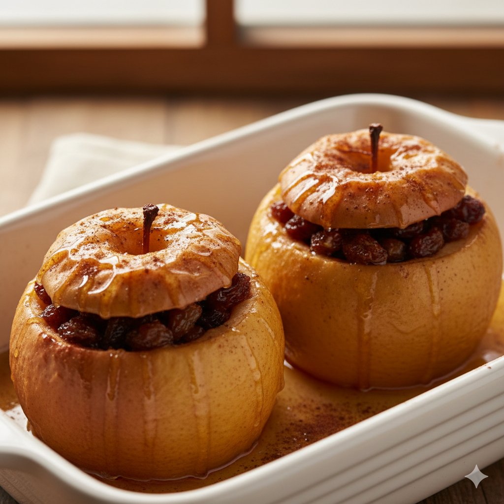 0169 Baked Apples with Cinnamon Raisins